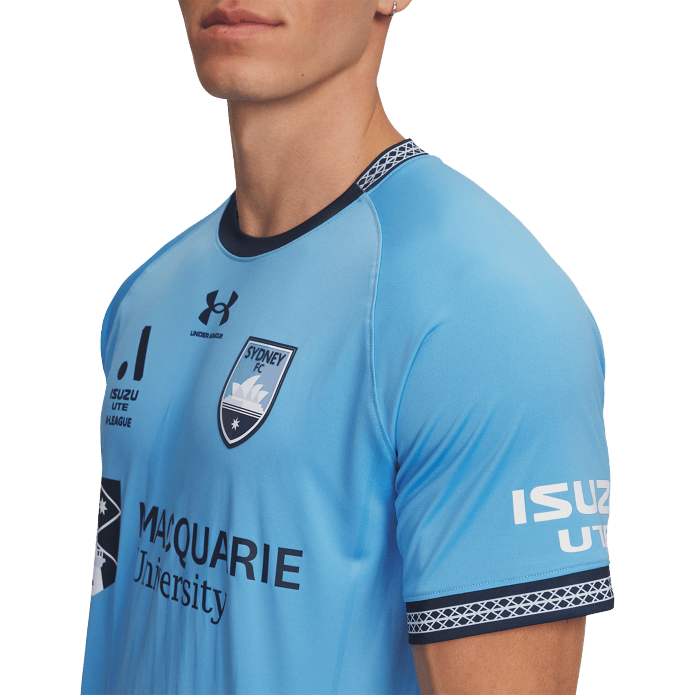 Under Armour Mens Sydney FC 25/26 Home Replica Football Jersey